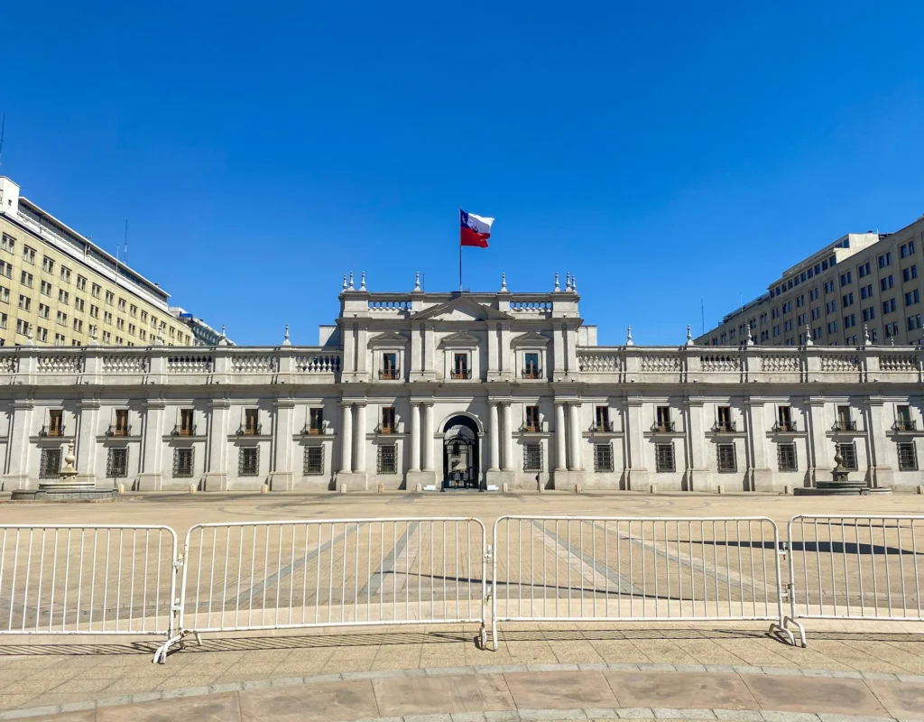 La Moneda Palace - South America Travel Itinerary 2 Weeks