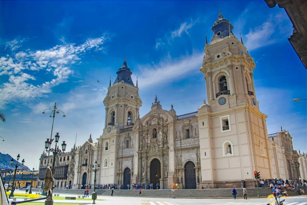 Lima Cathedral - South America Travel Itinerary 2 Weeks