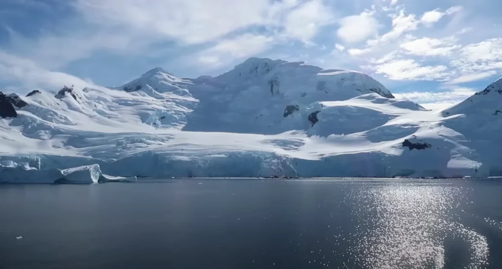 Snow - capped mountains