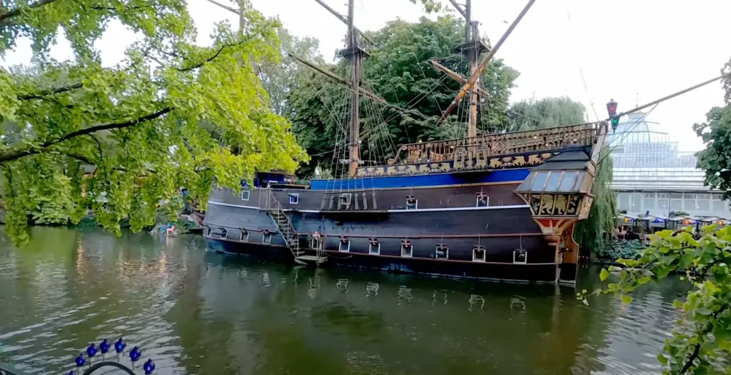 The Frigate Sct. Georg III - Tivoli Gardens Copenhagen